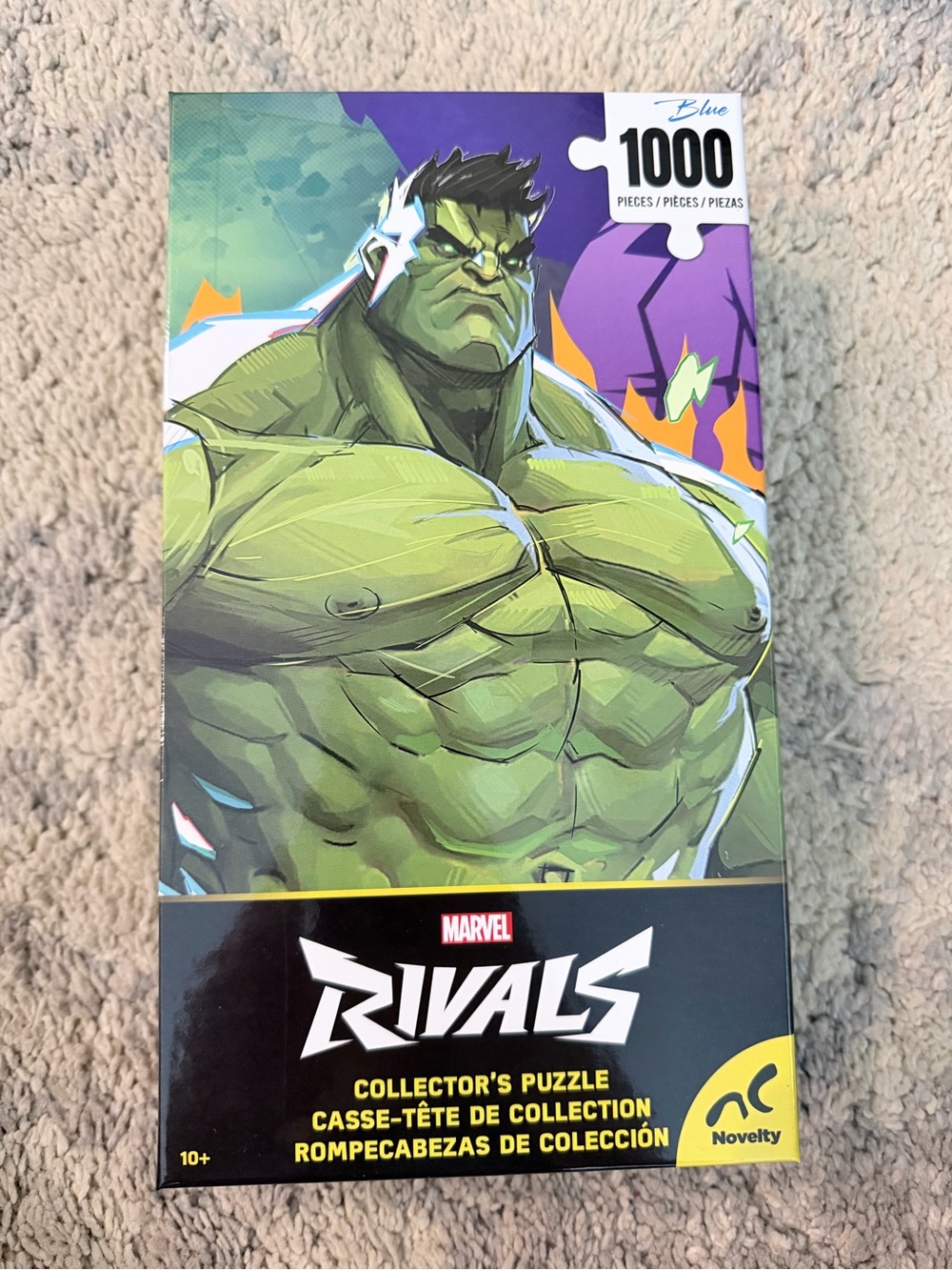 New in Box Marvel Rivals Hulk 1000 piece Puzzle